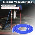 thumbnail image 2 of Unique Bargains Silicone Vacuum Tubing Hose 130PSI Max Pressure High Temperature Automotive Vacuum Line Blue 1 Pcs 5.5Ft 5/16" 8mm ID 3mm Thickness, 2 of 6