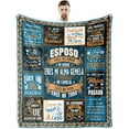 thumbnail image 1 of LHSHID Dad Gifts from Daughter Dad Birthday Gift Gifts for Dad Blanket Dad Gifts from Son Best Dad Ever Gifts Christmas Dad Gifts Fathers Day Dad Gifts Ideas Dads Gifts To My Dad Blanket 30x40in, 1 of 5