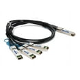 thumbnail image 3 of AddOn - 100GBase-CU direct attach cable - TAA Compliant - QSFP28 to SFP28 - 8 ft - twinaxial - passive, 3 of 9