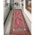 thumbnail image 3 of Red Rugs, Turkish Rugs, Area Rugs, Classic Rug, Vintage Style Rug, Outdoor Rug, Office Decor Rug, Bohemian Rugs, Car Mat Rug, Colorful Rug, 2.6'x4' - 80x120 cm, 3 of 8