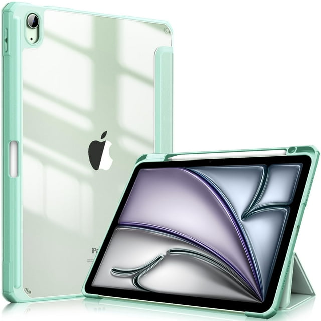Funda Fintie Hybrid Slim para iPad Air de 11 pulgadas M2 (2024), color verde