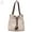 White 1, variant on Gustave Women's Tote Bags Multi-pocket Canvas Shoudler Bag Handbag Fashion Ladies Purses Satchel Messenger Bags (White)