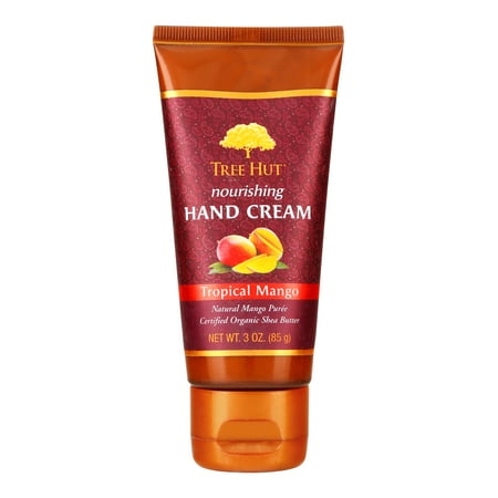 Tree Hut Nourishing Hand Cream, Tropical Mango, 3oz