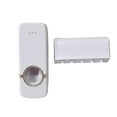thumbnail image 1 of Soporte para cepillos de dientes BLESIY dispensador de pasta de dientes montado en la pared, 1 of 4