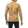 thumbnail image 3 of Pro Club Men's 3-Pack Heavyweight Cotton Long Sleeve Crew Neck T-Shirt, 3 of 5