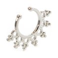 thumbnail image 2 of Septum Hanger Jewelry with Filigree Design Made of Surgical Steel, 2 of 11