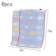 thumbnail image 2 of Toalla de algodón puro para niños, toalla pequeña de algodón, jacquard, gasa de seis capas, toalla para niños, 2 of 5