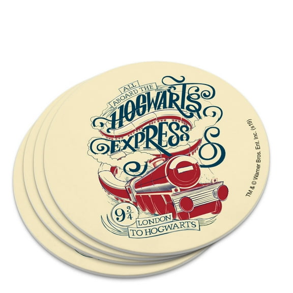 Harry Potter Hogwarts Express Novelty Coaster Set