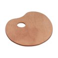 thumbnail image 2 of Paleta De Artista, Paleta De Madera De Forma Ovalada Paleta De Pintura De Madera Ampliamente Utilizada Paleta De Pintura De Madera Ligero Portátil Para La Escuela Para El Hogar ANGGREK Oval Palette, 2 of 8