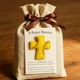 thumbnail image 6 of Leutsin A Pocket Blessing - Baseball Football Softball Cross Edition,Handmade Pocket-Sized Cross Gift for Christian Athletes,Inspirational Token for Teams & Youth Group Encouragement Decor,5.6", 6 of 8