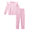 Dark Pink, variant on Arshiner Toddler Girls 2 Piece Fall Outfits Ruffle Trim Long Sleeve Pullover Sweatshirts and Pants