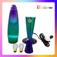 thumbnail image 2 of Libubow 16 inches Rainbow Motion Lava Lamp, Clear Liquid, 2 of 5