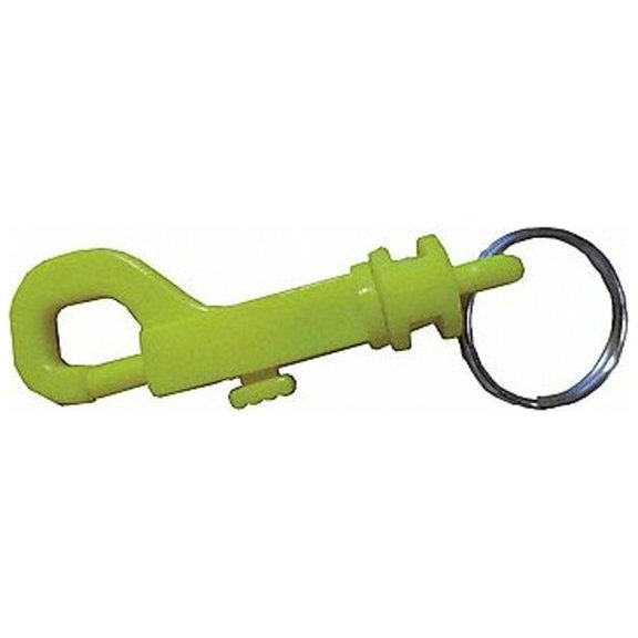 Manufacturer Varies Plastic Key Clip, Yellow, Plastic, Not Load Rated 25PA17