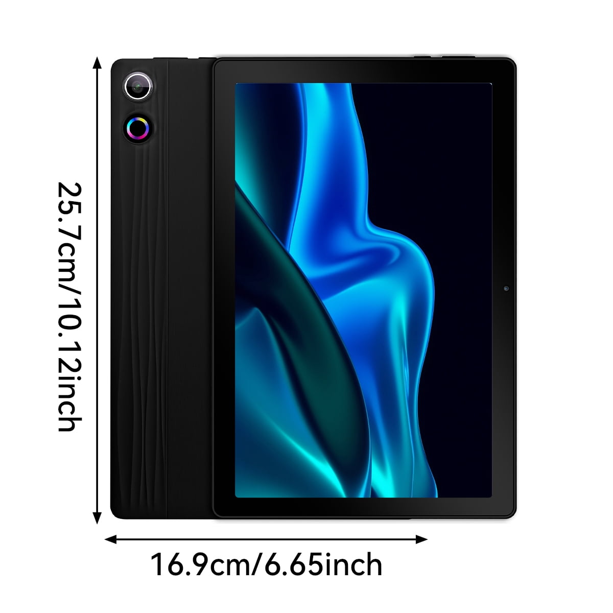 AEEZO 11 Inch Tablet 16GB RAM + 128GB ROM, Octa-Core Processor, Wi-Fi 6, Black