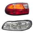 thumbnail image 3 of Brock Replacement Driver and Passenger Side Headlights and Tail Lights with Circuit Board Quarter Mounted 4 Piece Set Compatible with 1997-2003 Malibu & 2004-2005 Malibu Classic, 3 of 9