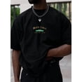 thumbnail image 1 of 1 Pce MBDMD T-Shirt Décontracté Homme Monte Carlo, Tissu Polyester Tricoté, Col Rond, Coupe Régulière, Haut d'Été pour Adultes, 1 of 7