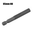 thumbnail image 1 of Lefu 1pc Hexagon Screwdriver Bit Quick Change Impact Driver Power Drill Length 2.55In, 1 of 9