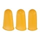 thumbnail image 1 of Uxcell 9Pcs Protectores de Dedos de Goma, Dedales de Silicona, 3 Tamaños Naranja, 1 of 6