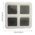 thumbnail image 3 of TIELUTT Disposable Shower Drain Hair Catcher Floor Drain Sticker Laundry Strainer Protectors for Kitchen Stainless Steel Strainer Small Mesh Kitchen Overflow Cover Net, 3 of 7