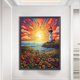 thumbnail image 3 of Kit de pintura de diamante 5D DIY Wdftyju faro de mar y amanecer 50x65cm, 3 of 9