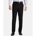 thumbnail image 3 of Haggar Men's Premium Straight Stretch Wrinkle-Free Dress Pants Black Size 36X34, 3 of 3
