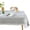 Grey, variant on Weloille Cotton Linen French Tablecloth, Soft Wrinkle Resistant Waffle Weave White, Stain Proof Decorative Dining Cover for Kitchen Party Holiday Home Decoration
