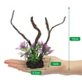 thumbnail image 2 of Paisajismo de peceras, nueva decoración de peceras, madera pesada simulada, raíces de árboles, plantas acuáticas simuladas., 2 of 5