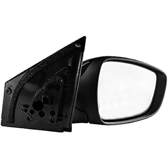 Right Passenger Side Power Mirror - Paint to Match - without Heated Glass and Turn Signal - Compatible with 2012 - 2017 Hyundai Accent Hatchback / Sedan 2013 2014 2015 2016