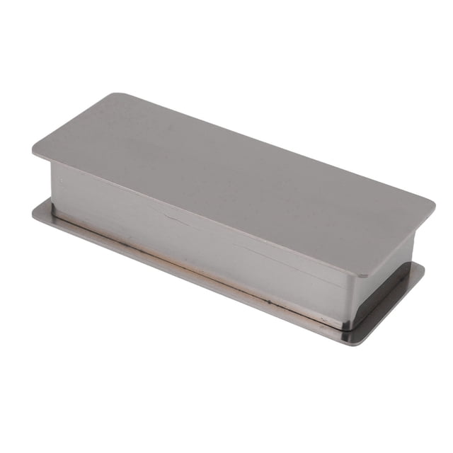 Soporte de Palillo de Dientes, Estuche rectangular de Palillo de dientes acero inoxidable fácil de almacenar para barra para barra