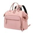 thumbnail image 1 of Bolso de pañales para bebés Mommy Tote para niños Niñas Viajes multifuncionales Tota de pañales de viaje Rosa, 1 of 9