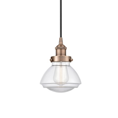 

Innovations Lighting 616-1Ph-9-7 Olean Pendant Olean 7 Wide Mini Pendant - Copper