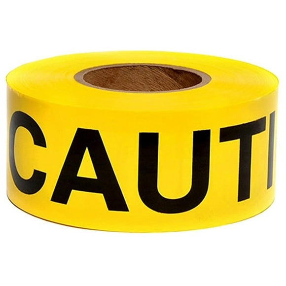1 Roll of Party Caution Reminding Tape Eye-catching Party Safety Caution Tape Halloween Caution Tape