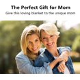 thumbnail image 3 of LHSHID Mother Gifts from Daughter Blanket for Mom Birthday Gifts for Mom Soft Flannel Fleece Blankets Throw for All Season in Home Bed Sofa Chairs 40x50in, 3 of 6
