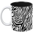 thumbnail image 2 of Zebra Print Black All Over Coffee Mug, 2 of 2