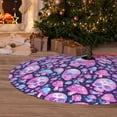 thumbnail image 6 of Picia Skull Rainbow Mushroom Print Christmas Tree Skirt , Christmas Tree Skirt Ornaments for Merry Christmas Holiday Party Decorations Indoor Outdoor-36", 6 of 7