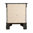 thumbnail image 6 of Glory Furniture Louis Phillipe 2 Drawer Nightstand in Black, 6 of 8
