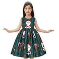 thumbnail image 3 of Girls Christmas Dresses Fancy Halloween Christmas Festival Party Dress 2-9Y, 3 of 8