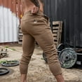 thumbnail image 3 of Men's Adjustable Performance Joggers L / Coyote-Brown, 3 of 4