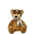 thumbnail image 3 of Manhattan Toy Aviator Teddy Bear 12" Stuffed Animal Plush with Soft Goggles and Scarf, 3 of 4