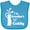 Turquoise, variant on Inktastic I'm Grandpa's Lil' Caddy- golf for kids Boys or Girls Baby Bib