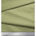 thumbnail image 2 of Soimoi Polyester Crepe Fabric Diamond & Cross Sign Shirting Decor Fabric Printed Yard 52 Inch Wide, 2 of 3