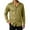 Khaki, variant on MIXUE Mens Casual Button Down Shirts Solid Color Lapel Long Sleeve Slim Fit Casual Shirt Tops Sportswear,Brown,M