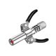 thumbnail image 5 of Acoplador de engrase de alta presión, sin fugas, estilo de agarre de metal, tipo abrazadera de bloqueo, liberación rápida, cromado, cromado, 5 of 5
