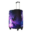 thumbnail image 2 of PAYOHTO Highly Elastic Spandex Suitcase Cover Luggage Cover Small Fits 18 to 21 Inch Glowing Night Butterflies, 2 of 8