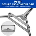 thumbnail image 5 of XPRT Fitness 56'' Olympic Hex Trap Barbell Deadlift Bar Rated 600lbs, Chrome coated, 5 of 7