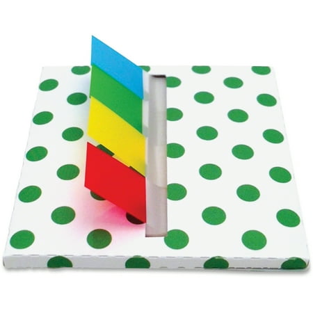 Redi-Tag, RTG75010, Designer Flag Desk Dispenser, 3 / Pack, Assorted