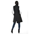 thumbnail image 3 of Chaleco largo Roman Fashion /Juvenil, 4507 (Negro) negro M, 3 of 6