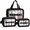BLACK, variant on 3 Pcs Travel Makeup Bag Set, Translucent PVC Toiletry Bags for Women, Water-Resistant Cosmetic Organizer Pouch for Travel, Bathroom, Gym, Dorm - Classic Black