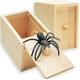 thumbnail image 1 of Caja sorpresa de araña de broma, caja de broma de araña de goma, caja de madera de araña tramposa - Snngv, 1 of 5