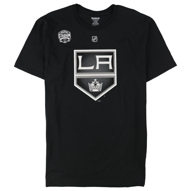 Reebok Mens Stadium Series LA Gaborik 12 Graphic T-Shirt, black, M